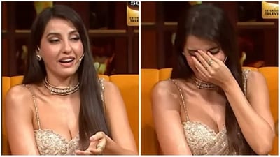 Nora Fatehi during her appearance on The Kapil Sharma Show. Nora Fatehi during her appearance on The Kapil Sharma Show.