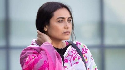 Rani Mukerji in a still from Mrs Chatterjee Vs Norway. Rani Mukerji in a still from Mrs Chatterjee Vs Norway.