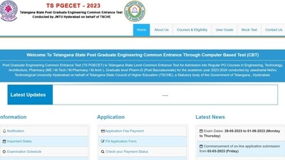 TS PGECET 2023 registration process to being from March 3 TS PGECET 2023 registration process to being from March 3