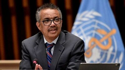WHO director-general Tedros Adhanom Ghebreyesus