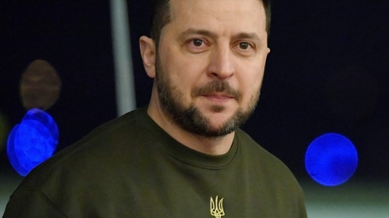 Russia-Ukraine War: Ukrainian President Volodymyr Zelensky is seen. (AP)