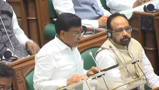 MP Budget 2023: Madhya Pradesh Finance Minister Jagdish Devda. MP Budget 2023: Madhya Pradesh Finance Minister Jagdish Devda.