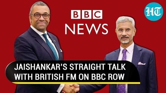 Jaishankar tells British FM ‘BBC must comply with rules’ at India-UK talks