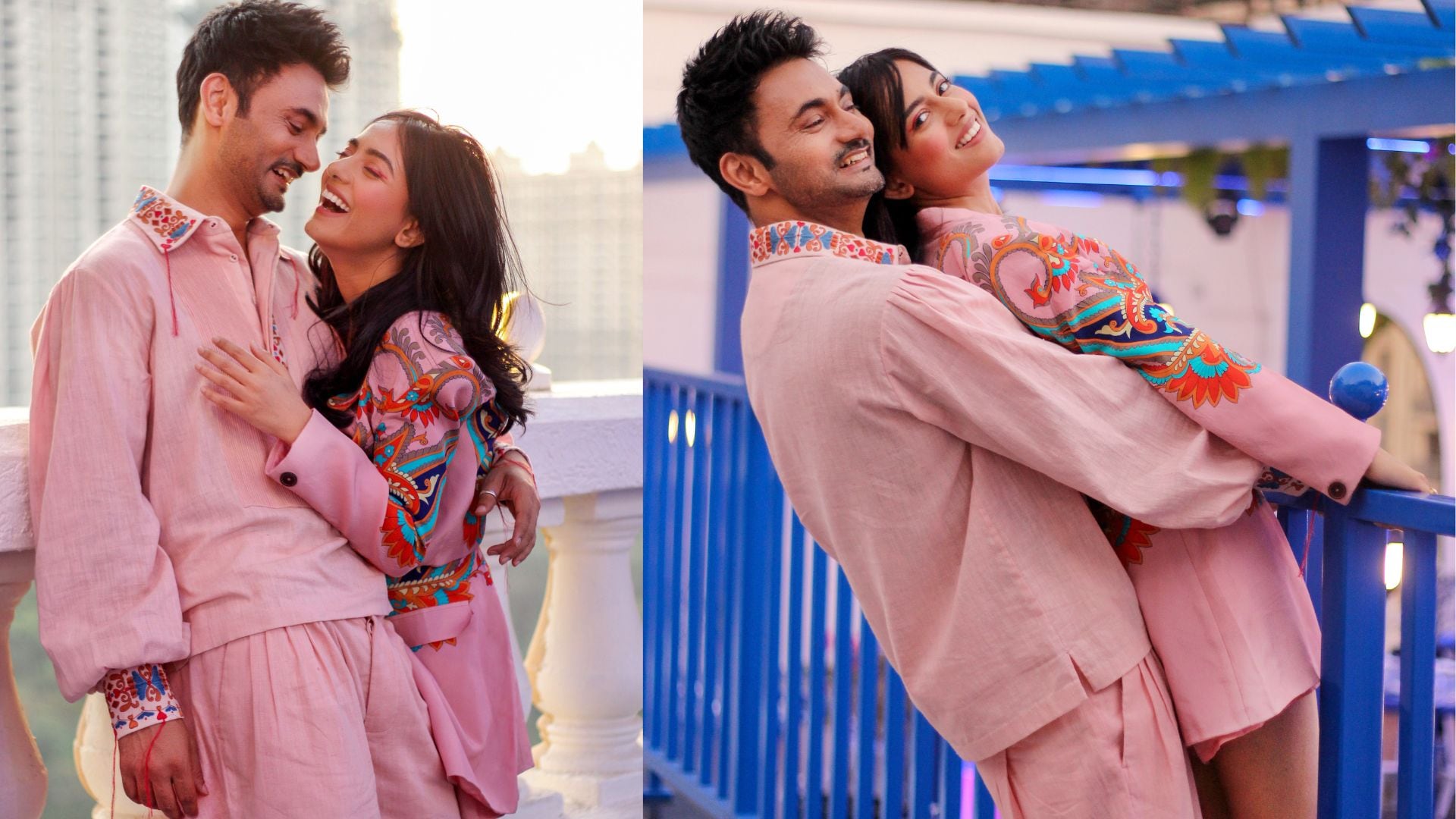Their book, Couple of Things,brings you compelling nuggets from their totally contrasting lives. (Styling: Shara Ashraf Prayag; Photo: Mayur Chhabria; Outfits: Khanijo, Shruti Sancheti) Their book, Couple of Things,brings you compelling nuggets from their totally contrasting lives. (Styling: Shara Ashraf Prayag; Photo: Mayur Chhabria; Outfits: Khanijo, Shruti Sancheti)