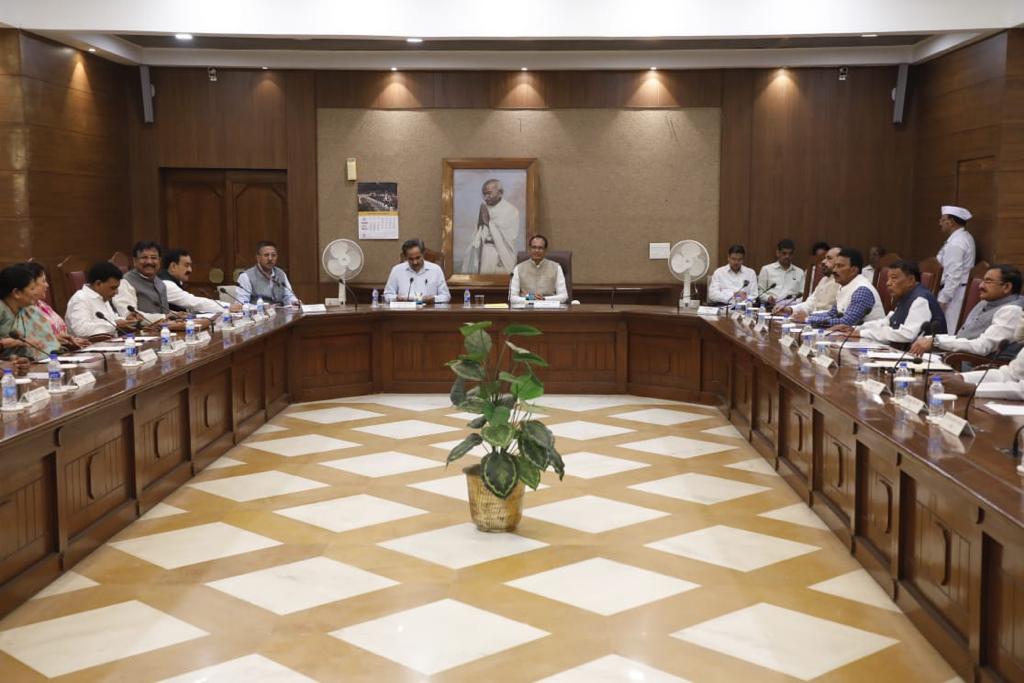 A cabinet meeting was held under the chairmanship of Chief Minister Shivraj Chouhan. (Twitter) A cabinet meeting was held under the chairmanship of Chief Minister Shivraj Chouhan. (Twitter)