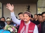 Meghalaya Chief Minister and National People's Party (NPP) chief Conrad Sangma Meghalaya Chief Minister and National People's Party (NPP) chief Conrad Sangma