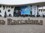 Attendees arrive at the venue on the opening day of the MWC Barcelona at the Fira de Barcelona venue in Barcelona, Spain, on Monday, Feb. 27, 2023. The annual flagship mobile industry and technology event runs from Feb. 27 to March 2. Photographer: Angel Garcia/Bloomberg Attendees arrive at the venue on the opening day of the MWC Barcelona at the Fira de Barcelona venue in Barcelona, Spain, on Monday, Feb. 27, 2023. The annual flagship mobile industry and technology event runs from Feb. 27 to March 2. Photographer: Angel Garcia/Bloomberg