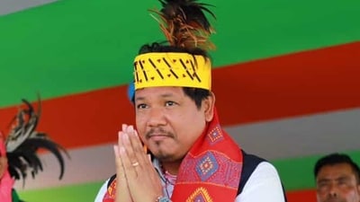 Meghalaya Chief Minister Conrad Sangma. (ANI) Meghalaya Chief Minister Conrad Sangma. (ANI)