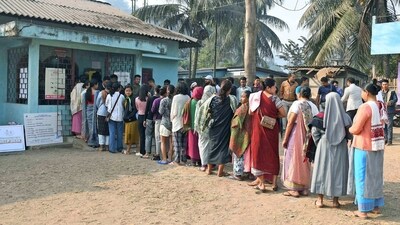 Shillong, the capital of Meghalaya, has the States maximum number of 14 Counting Halls, one each for each assembly constituency. (PTI) Shillong, the capital of Meghalaya, has the States maximum number of 14 Counting Halls, one each for each assembly constituency. (PTI)