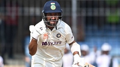 A counter-attack from Shreyas Iyer, coupled with Cheteshwar Pujara's gritty half century, kept India up and took them into the lead. Pujara scored 59 off 142 balls. (AFP) A counter-attack from Shreyas Iyer, coupled with Cheteshwar Pujara's gritty half century, kept India up and took them into the lead. Pujara scored 59 off 142 balls. (AFP)