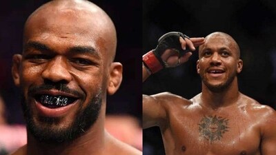 Jon Jones(left); Ciryl Gane (Twitter/Getty Images) Jon Jones(left); Ciryl Gane (Twitter/Getty Images)