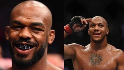 Jon Jones(left); Ciryl Gane (Twitter/Getty Images) Jon Jones(left); Ciryl Gane (Twitter/Getty Images)