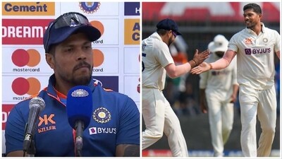 Umesh Yadav had played an entertaining knock in the 1st innings for Rohit Sharma's Team India at Indore (BCCI-PTI) Umesh Yadav had played an entertaining knock in the 1st innings for Rohit Sharma's Team India at Indore (BCCI-PTI)