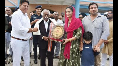 Haryana governor Bandaru Dattatreya on Thursday. (HT Photo)