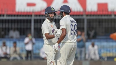 If Pujara hadn’t contributed 59 and consumed 142 balls at the crease in India’s second innings, one can argue that they would have been brooding over a loss inside two days. (AP) If Pujara hadn’t contributed 59 and consumed 142 balls at the crease in India’s second innings, one can argue that they would have been brooding over a loss inside two days. (AP)