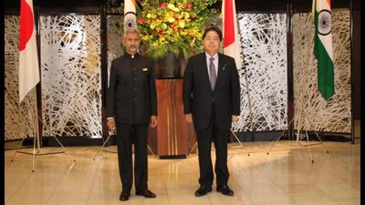 Japanese foreign minister Yoshimasa Hayashi’s preoccupation with the parliamentary session earlier cast doubt on his visit to India. (Twitter) Japanese foreign minister Yoshimasa Hayashi’s preoccupation with the parliamentary session earlier cast doubt on his visit to India. (Twitter)