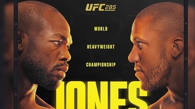 Jon Jones vs Ciryl Gane in UFC 285 (Twitter/ @ciryl_gane) Jon Jones vs Ciryl Gane in UFC 285 (Twitter/ @ciryl_gane)