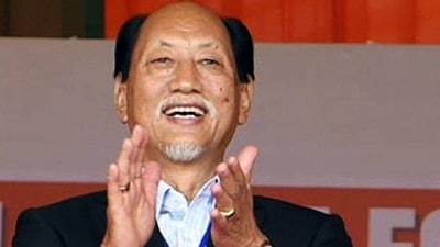 Nagaland chief minister Neiphiu Rio. (ANI) (HT_PRINT) Nagaland chief minister Neiphiu Rio. (ANI) (HT_PRINT)
