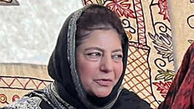 PDP president Mehbooba Mufti said “such incidents have been normalised in the absence of any accountability” after the abrogation of Article 370. (Imran Nissar)