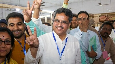 The BJP has won 28 seats and is leading in four out of 60 constituencies, as per the Election Commission. (PTI) The BJP has won 28 seats and is leading in four out of 60 constituencies, as per the Election Commission. (PTI)