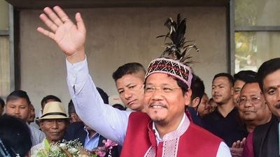 Meghalaya Chief Minister and National People's Party (NPP) chief Conrad Sangma (PTI) Meghalaya Chief Minister and National People's Party (NPP) chief Conrad Sangma (PTI)