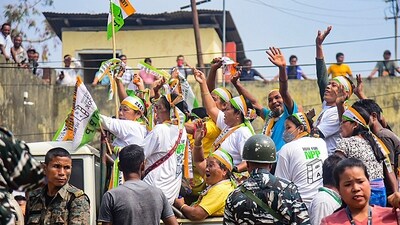 The United Democratic Party (UDP), which was NPP’s ally in the Sangma government, emerged the second-largest party, winning 11 constituencies. It had won only six seats in the 2018 polls. (PTI) The United Democratic Party (UDP), which was NPP’s ally in the Sangma government, emerged the second-largest party, winning 11 constituencies. It had won only six seats in the 2018 polls. (PTI)