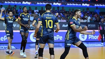 Kochi Blue Spikers vs Mumbai Meteors