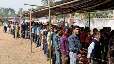 Counting of votes began at 8 am amid tight security in three Northeast states - Tripura, Meghalaya and Nagaland. The polling of Tripura was held on February 16. A total of 89.98 per cent of 28.12 lakh voters exercised their franchise. (File Photo) Counting of votes began at 8 am amid tight security in three Northeast states - Tripura, Meghalaya and Nagaland. The polling of Tripura was held on February 16. A total of 89.98 per cent of 28.12 lakh voters exercised their franchise. (File Photo)