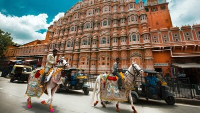 Jaipur: Holi celebrations in Jaipur are known as the "Elephant Festival," where elephants are painted and decorated with colours and taken on a procession. (Unsplash) Jaipur: Holi celebrations in Jaipur are known as the "Elephant Festival," where elephants are painted and decorated with colours and taken on a procession. (Unsplash)