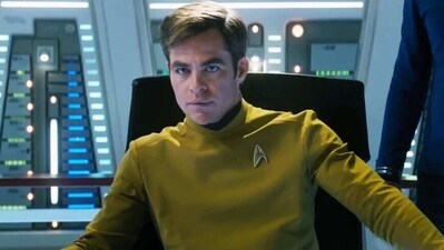 Chris Pine starred as Captain Kirk in three Star Trek movies. Chris Pine starred as Captain Kirk in three Star Trek movies.