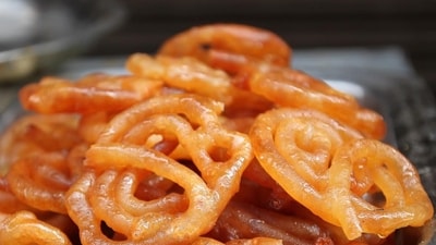 Jalebi is made with a deep-fried batter, soaked in a sugar syrup. (Pixabay) Jalebi is made with a deep-fried batter, soaked in a sugar syrup. (Pixabay)