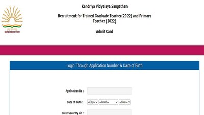 KVS Admit Card 2022 for direct recruitment posts released, download link here
