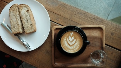  Coffee and Toast: Toast and coffee are a great combination, and a great way to start the day. The crunchy texture of the toast will complement the smoothness of the coffee, creating a delicious breakfast. (Unsplash) Coffee and Toast: Toast and coffee are a great combination, and a great way to start the day. The crunchy texture of the toast will complement the smoothness of the coffee, creating a delicious breakfast. (Unsplash)