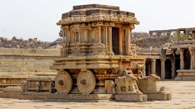 Hampi: The ancient city of Hampi in Karnataka is famous for its Holi celebrations, where people gather to play with colours and enjoy traditional music and dance performances. (Unsplash) Hampi: The ancient city of Hampi in Karnataka is famous for its Holi celebrations, where people gather to play with colours and enjoy traditional music and dance performances. (Unsplash)