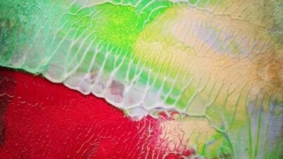 Glazing brushstrokes: Glazing brushstrokes involve layering thin, translucent layers of paint over each other, resulting in a rich, luminous effect. This technique is commonly used in oil painting. (Unsplash)