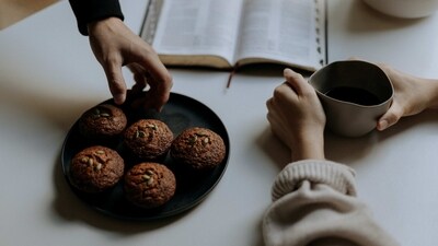 Coffee and Muffins: Muffins and coffee are a great combination, and a great way to start the day. The sweetness of the muffin will balance out the bitterness of the coffee, creating a delicious breakfast. (Unsplash) Coffee and Muffins: Muffins and coffee are a great combination, and a great way to start the day. The sweetness of the muffin will balance out the bitterness of the coffee, creating a delicious breakfast. (Unsplash)