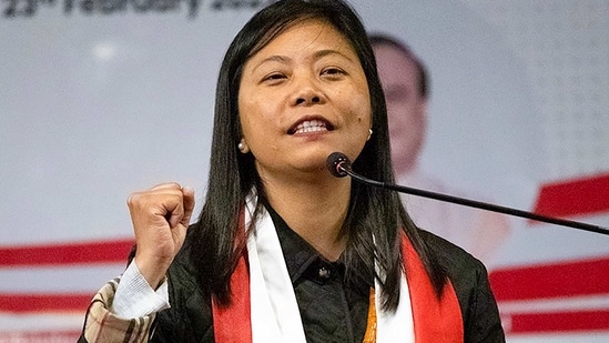 Hekhani Jakhalu created history by becoming the first woman to be elected to the Nagaland Assembly, officials said.&nbsp;(PTI)