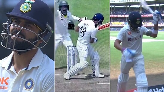 Virat Kohli was caught in shambles (Screengrab)