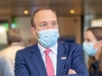 UK Ministers' Leaked Messages: UK's then Health Secretary Matt Hancock is seen. 