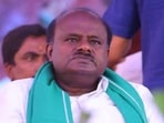 Janata Dal (Secular) legislature party leader H D Kumaraswamy (HT) Janata Dal (Secular) legislature party leader H D Kumaraswamy (HT)