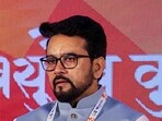 Union Minister of Information and Broadcasting Anurag Thakur in Bengaluru, Wednesday, Feb 22, 2023. (PTI Photo) Union Minister of Information and Broadcasting Anurag Thakur in Bengaluru, Wednesday, Feb 22, 2023. (PTI Photo)