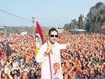 The TIPRA Motha Party, headed by royal scion Pradyot Kishore Debbarma, won 13 of the 42 seats it contested (By arrangement: Pradyot Manikya / Twitter) The TIPRA Motha Party, headed by royal scion Pradyot Kishore Debbarma, won 13 of the 42 seats it contested (By arrangement: Pradyot Manikya / Twitter)