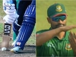 Tamim Iqbal opted for DRS after ball hit the toe-end of Adil Rashid's bat Tamim Iqbal opted for DRS after ball hit the toe-end of Adil Rashid's bat