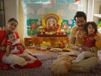 Rani Mukerji in the song Shubho Shubho from Mrs Chatterjee VS Norway. Rani Mukerji in the song Shubho Shubho from Mrs Chatterjee VS Norway.