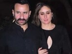 Saif Ali Khan with wife Kareena Kapoor outside their home. Saif Ali Khan with wife Kareena Kapoor outside their home.