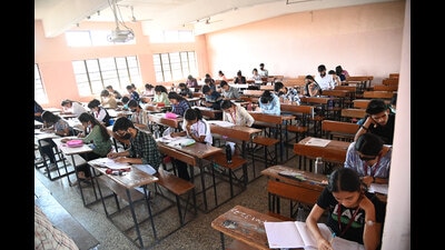 A complaint has been lodged at Sakhar Kherda police station in Sindkhed Raja about the alleged paper leak. (REPRESENTATIVE PIC) A complaint has been lodged at Sakhar Kherda police station in Sindkhed Raja about the alleged paper leak. (REPRESENTATIVE PIC)