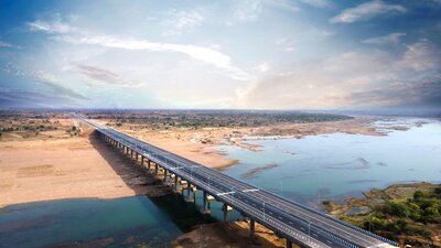 A view of the Bundelkhand Expressway. (Sourced) A view of the Bundelkhand Expressway. (Sourced)