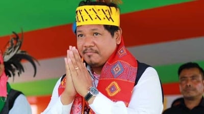 Meghalaya Chief Minister Conrad Sangma. (ANI) Meghalaya Chief Minister Conrad Sangma. (ANI)