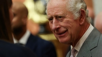 King Charles' Coronation:: Britain's King Charles III is seen. (Reuters)