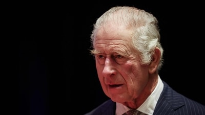 Britain's King Charles III. (AFP)